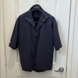 Ping Navy Blue Golf Short Sleeve Jacket